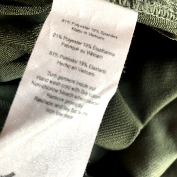 Alo Yoga Basil Green Idol Ruched Leggings size S - Picture 8 of 9